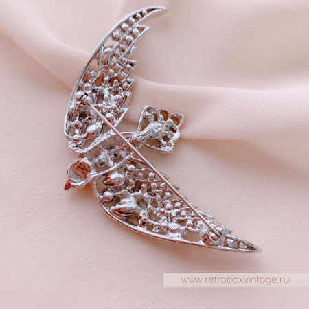 NOLAN MILLER Брошь «Синяя птица мечты»