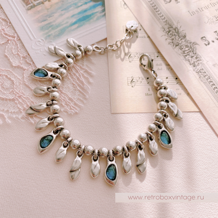 CICLON Браслет «Дыхание воды»  Calendula муранское стекло 2