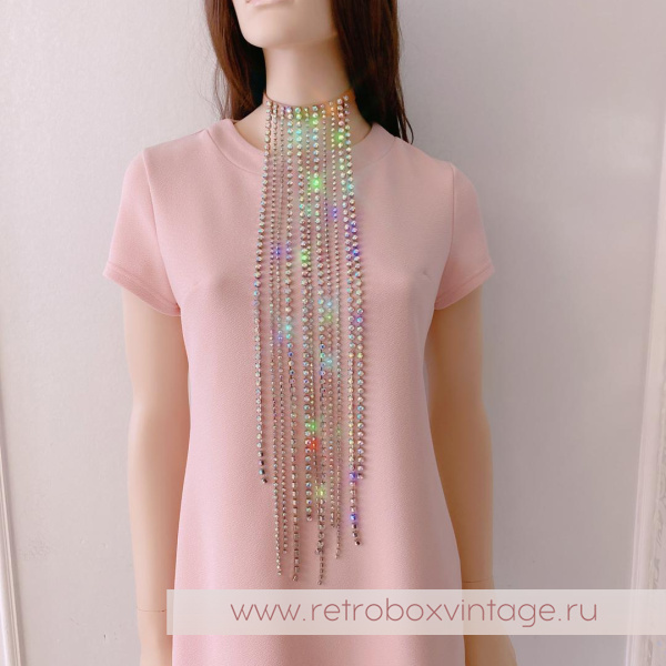 MAISON MARTIN MARGIELA H&M Ожерелье-пластрон "Водопад: северное сияние"