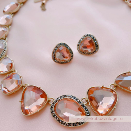 VERA WONG Колье и серьги «Джульетта»