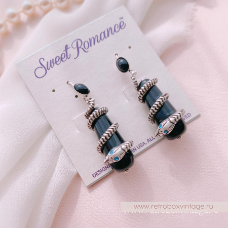 SWEET ROMANCE Серьги «Змеиная мудрость»