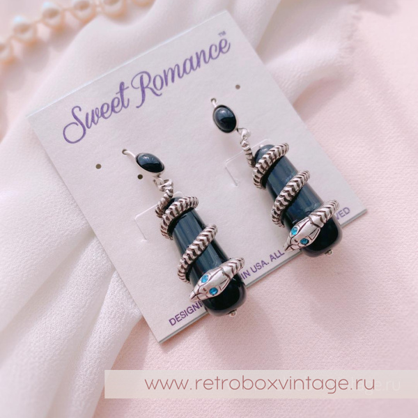 SWEET ROMANCE Серьги «Змеиная мудрость»
