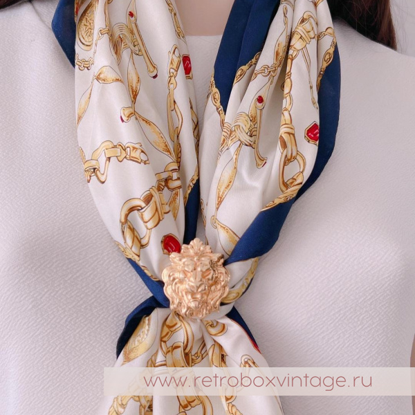 ANNE KLEIN Клип для платка «Король-лев» ANNE KLEIN Клип для платка «Король-лев»