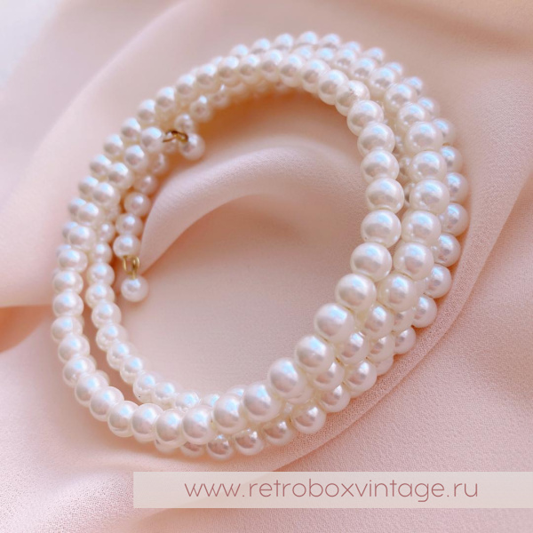 CAROLEE Браслет-спираль "Жемчужная грация" CAROLEE Браслет-спираль "Жемчужная грация"