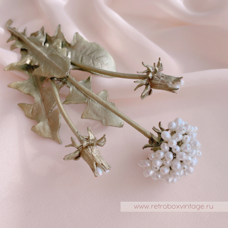 MICHAEL MICHAUD Брошь «Одуванчик» эксклюзивная коллекция