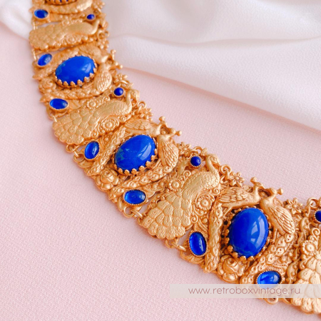 ASKEW LONDON Браслет «Синие павлины»