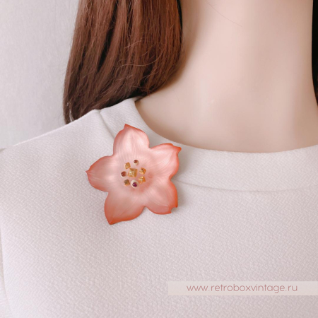 ALEXIS BITTAR Брошь «Рассветный цветок»