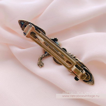 SWEET ROMANCE Заколка-автомат «Лягушка на кувшинке" SWEET ROMANCE Заколка-автомат «Лягушка на кувшинке"