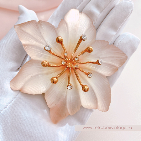 ALEXIS BITTAR Брошь «Дивный цветок рассвета»