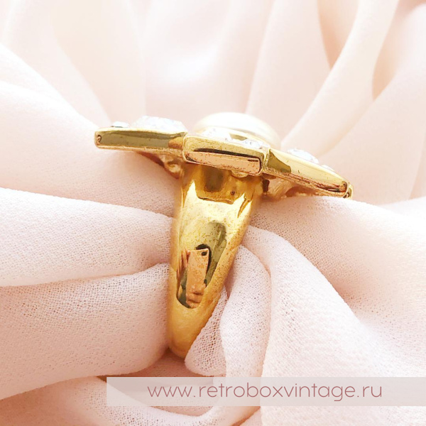 KJL / KENNETH J LANE Кольцо «Мальтийский жемчужный крест»