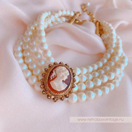 GRAZIANO Чокер с камеей «Ваше величество» GRAZIANO Чокер с камеей «Ваше величество»