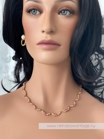 SWAROVSKI Ожерелье «Розовые мечты»