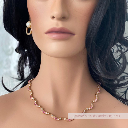 SWAROVSKI Ожерелье «Розовые мечты»