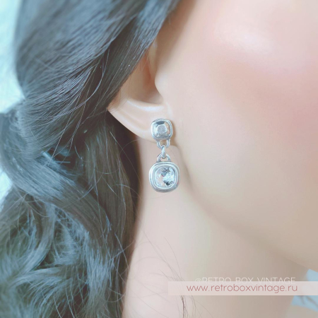 CICLON Серьги «Хрустальная классика»