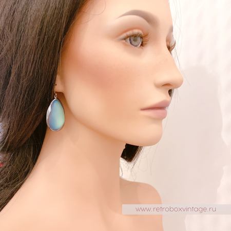 ALEXIS BITTAR Серьги "Новолуние: имперский люцит"