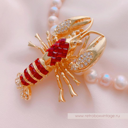 NOLAN MILLER Брошь «Лобстер»