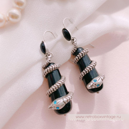 SWEET ROMANCE Серьги «Змеиная мудрость»