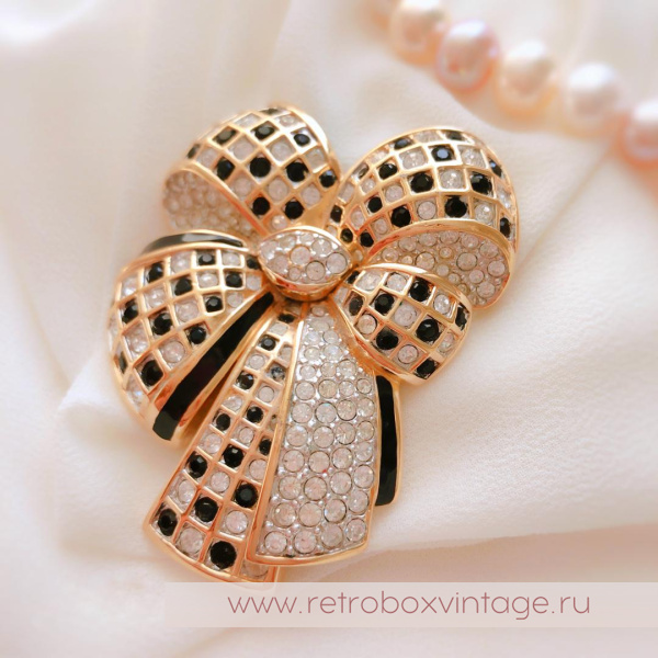 SWAROVSKI Брошь «Бант»
