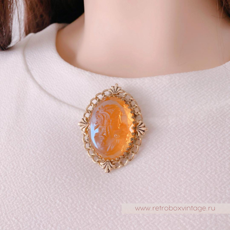 WHITING AND DAVIS Комплект «Медовые камеи» WHITING AND DAVIS Комплект «Медовые камеи»