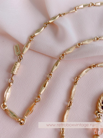 1928 JEWELRY Цепочка с безелями «Желание»