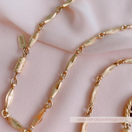 1928 JEWELRY Цепочка с безелями «Желание»