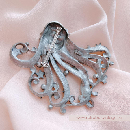 JJ / JONETTE JEWELRY Брошь «Принцесса звезд: серебро»