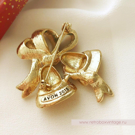 AVON Брошь «Новогодние колокольчики»
