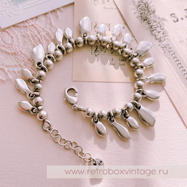 CICLON Браслет «Дыхание воды»  Calendula муранское стекло