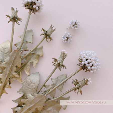 MICHAEL MICHAUD Брошь «Одуванчик» эксклюзивная коллекция