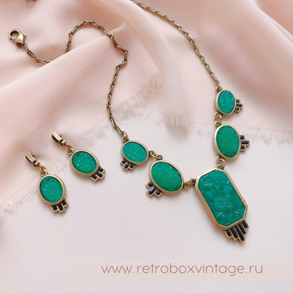 SWEET ROMANCE Колье «Дочь императора: пекинское стекло»