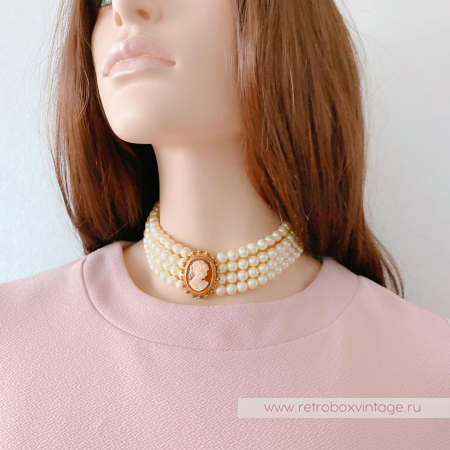 GRAZIANO Чокер с камеей «Ваше величество» GRAZIANO Чокер с камеей «Ваше величество»