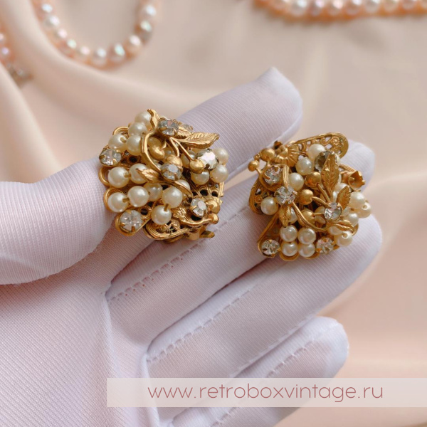 ORIGINAL BY ROBERT Клипсы «Жемчужная Бриджит»