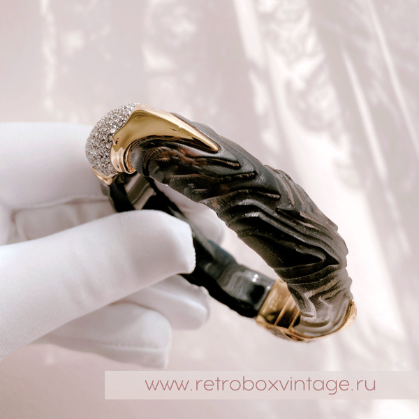 ALEXIS BITTAR Браслет «Эбонитовое дерево» Madera 2025 ALEXIS BITTAR Браслет «Эбонитовое дерево» Madera 2025