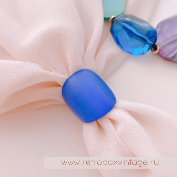 ALEXIS BITTAR Кольцо «Люцит виолетта»