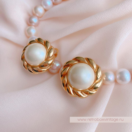 FO INC Клипсы «Классика в стиле Шанель»