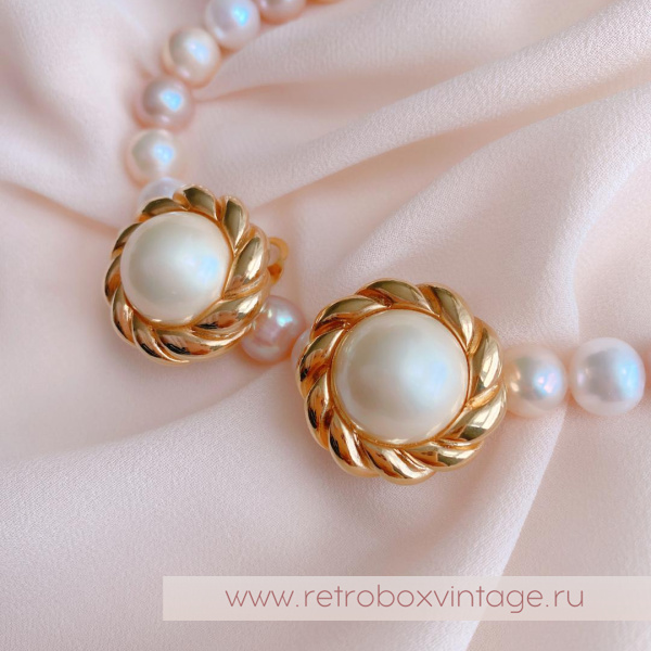 FO INC Клипсы «Классика в стиле Шанель»