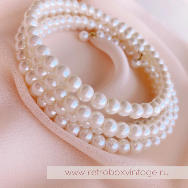 CAROLEE Браслет-спираль "Жемчужная грация" CAROLEE Браслет-спираль "Жемчужная грация"