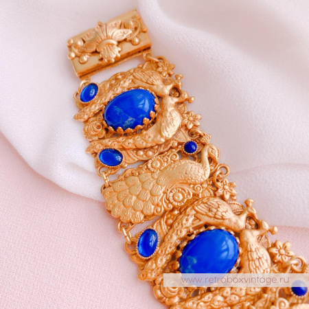 ASKEW LONDON Браслет «Синие павлины»