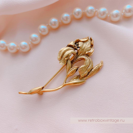 NGA / NATIONAL GALLERY OF ART Брошь «Нежный ирис»