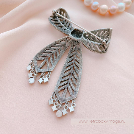 SWEET ROMANCE Брошь «Маркиза: кристальный бант севинье»