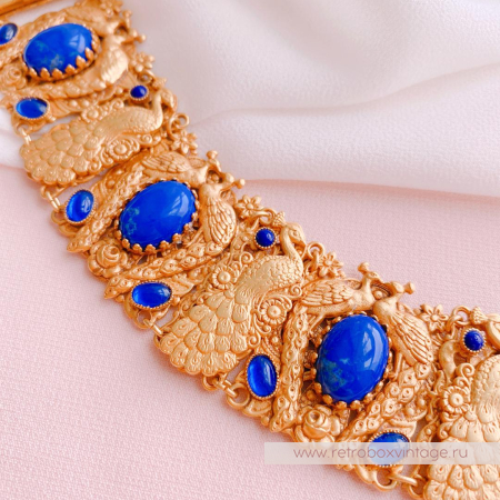 ASKEW LONDON Браслет «Синие павлины»