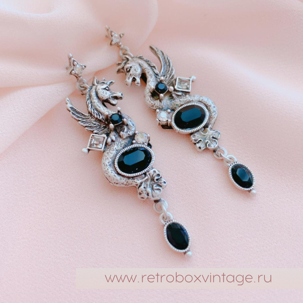 SWEET ROMANCE Серьги «Хранители: серебро» SWEET ROMANCE Серьги «Хранители: серебро»
