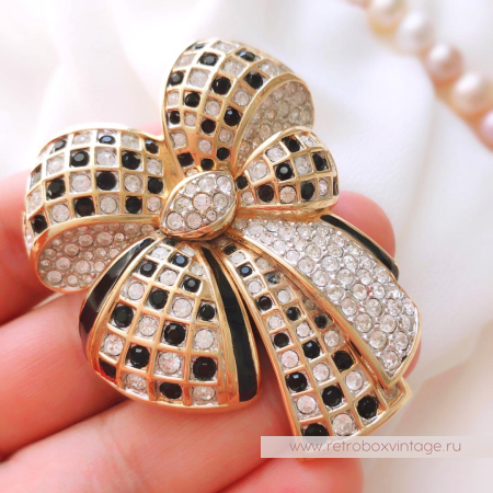 SWAROVSKI Брошь «Бант»