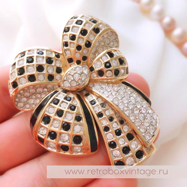 SWAROVSKI Брошь «Бант»