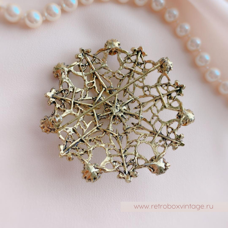 NO NAME Брошь «Ажурная паутинка» NO NAME Брошь «Ажурная паутинка»