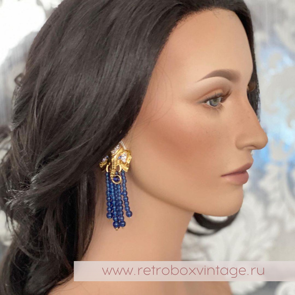 ELIZABETH TAYLOR / AVON Клипсы «Прогулка на слоне» (уценка) ELIZABETH TAYLOR / AVON Клипсы «Прогулка на слоне» (уценка)