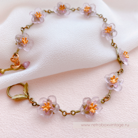 MICHAEL MICHAUD Браслет «Нежная весна: цветущий персик»