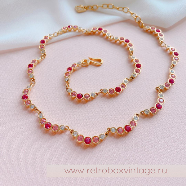 SWAROVSKI Ожерелье «Розовые мечты»