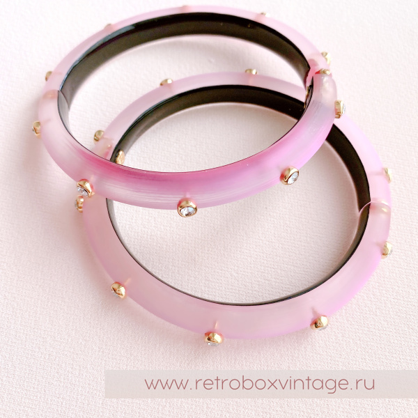 ALEXIS BITTAR Браслет "Яркие вспышки: нежная роза"