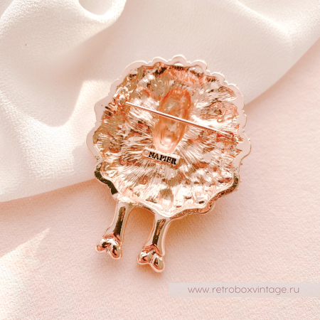 NAPIER Брошь "Жемчужная овечка"